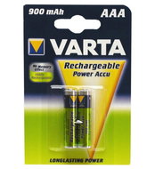 VARTA PowerPlay 56753, akumulátory AAA (HR03) mikrotužkový NiMH 900mAh, 2 ks - Nabíjecí baterie