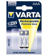 VARTA Platinum 56803, akumulátory AAA (HR03) mikrotužkový NiMH 900mAh, nabíjení 15min., 2 ks - Charger
