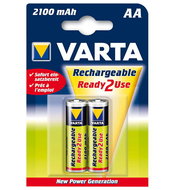 VARTA Ready2Use, AA tužkový NiMH 2100mAh, 2 ks - Rechargeable Battery