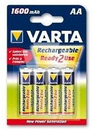 VARTA Longlife Accu, AA tužkové NiMH 1600mAh, 4 ks - Rechargeable Battery
