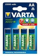 VARTA Power Accu, AA tužkové NiMH 2300mAh, 4 ks - Rechargeable Battery