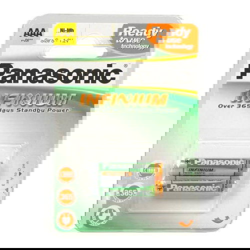 Panasonic Accu Power P-03I/2BC800 - Rechargeable Battery - Main image