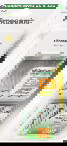 Panasonic BQ-CC09E/1KA*4P6E1900 - Charger - Hauptbild