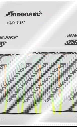 Panasonic BQ-CC16 + 4x AA 1900mAh - Ladegerät mit Ersatzakku - Hauptbild