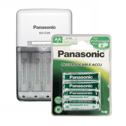 Panasonic BQ-CC09E/1KA*4P6E2600 - Charger - Hauptbild