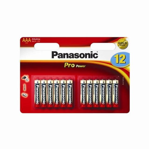 Panasonic AAA LR03 PPG/12BW Pro Power - Disposable Battery - Main image