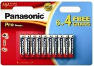 Panasonic Pro Power AAA LR03 elem 6 + 4 darabos csomagolás - Eldobható elem