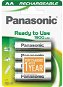 Panasonic Ready to Use AA HHR-3MVE/4BC 1900 mAh - Rechargeable Battery