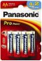 Panasonic Pre Power AA LR6 4 + 2ks v blistri - Jednorazová batéria