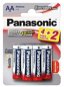 Everyday Panasonic Netz AA LR6 4 + 2 Stück im Blister - Einwegbatterie