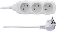 Emos extension 250V, 3 sockets, 1.5m, white - Extension Cable