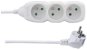 Emos extension 250V, 3 sockets, 1.5m, white - Extension Cable