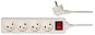 Emos Extension Cord 250V, 4x Socket - Extension Cable