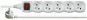 Emos Extension 250V, 5 sockets, 3m, white - Extension Cable