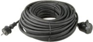 Predlžovací kábel Emos Predlžovací kábel gumový 10 m, 3× 1,5 mm, čierny - Prodlužovací kabel