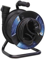 Emos Rubber Extension Cable Reel - 25m - Extension Cable