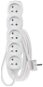 EMOS Extension Cord - 5 Sockets, 2m, White - Extension Cable