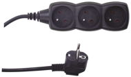 Extension Cable EMOS Extension Cord - 3 Sockets, 5m, Black - Prodlužovací kabel