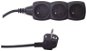 EMOS Extension Cord - 3 Sockets, 5m, Black - Extension Cable