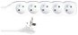 EMOS Extension Cord - 5 Sockets, 5m, 3 × 1,5mm2, White - Extension Cable