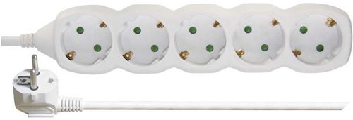 EMOS Extension Cord SCHUKO - 5 Sockets, 5m, 1.5mm2 - Extension Cable - Main image