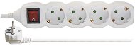 EMOS SCHUKO Extension Cord with Switch - 4 Sockets, 3m, 1.5mm2 - Extension Cable