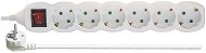 EMOS SCHUKO Extension Cord with Switch - 6 Sockets, 3m, 1.5mm2 - Extension Cable