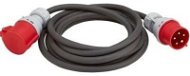 EMOS 3-fázový vonkajší predlžovací kábel 25 m, 1 zásuvka, čierny, guma, 400 V, 4 mm2 - Predlžovací kábel