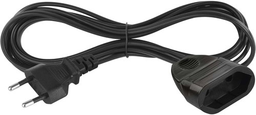 EMOS Two-wire floating lead 3 m, black - Extension Cable - Main image