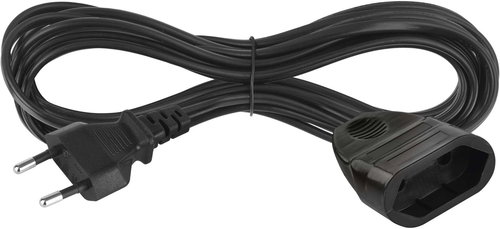 EMOS Two-wire moving lead 5 m, black - Extension Cable - Main image