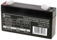 Batéria pre záložný zdroj EMOS Bezúdržbový olovený akumulátor 6 V/1,3 Ah, faston 4,7 mm - Baterie pro záložní zdroje