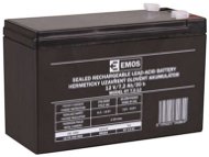 EMOS Bezúdržbový olovený akumulátor 12 V/7,2 Ah, faston 4,7 mm - Batéria pre záložný zdroj