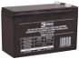 EMOS Bezúdržbový olověný akumulátor 12 V/7,2 Ah, faston 4,7 mm - Baterie pro záložní zdroje