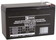 EMOS Bezúdržbový olovený akumulátor 12 V/7,2 Ah, faston 6,3 mm - Batéria pre záložný zdroj
