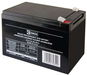 EMOS Maintenance-free lead-acid battery 12 V/12 Ah, faston 6,3 mm - UPS Batteries