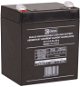 EMOS Bezúdržbový olověný akumulátor 12 V/4,5 Ah, faston 4,7 mm - Baterie pro záložní zdroje
