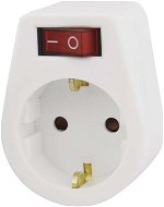 EMOS SCHUKO round socket with switch - Socket