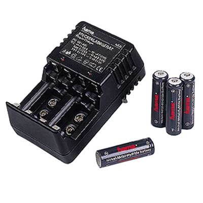 Hama nabíječka NiCd/NiMH + 4ks AA NiMH 1300 -  - Main image