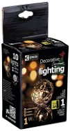 Emos 10 LED Xmas Ball Metal IP20 - Christmas Lights