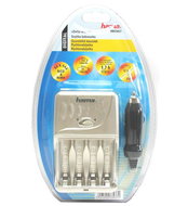 Hama Rychlonabíječka NiCd/NiMH Delta 2/4 + 4 Ks AA NiMH 2600mAh vč. autoadaptéru - -