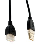 Hama USB 2.0 hosszabbító AA 1,8 m - Adatkábel