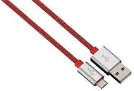 Hama Color Line USB A - microUSB B, 1m, rot - Datenkabel