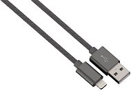 Hama Color Line USB A - Lightning, 1m, antracitový - Dátový kábel