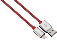 Hama Color Line USB A - Lightning, 1 m, červený - Dátový kábel