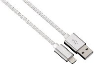 Hama Color Line USB A - Lightning, 1 m, biely - Dátový kábel