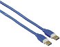 Hama prepojovací USB 3.0 AA, 1.8 m, modrý - Dátový kábel