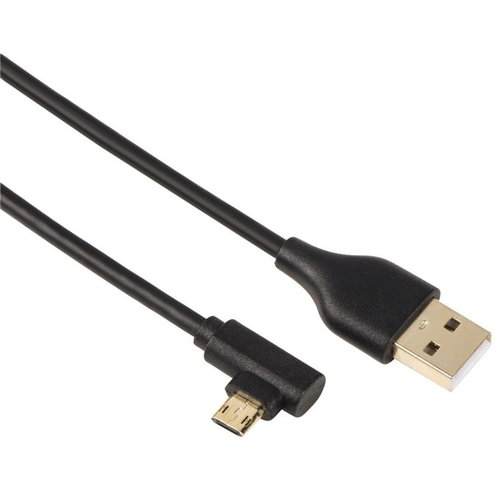 Hama USB csatlakozó A(M) - micro B(M) 1m - Adatkábel - Fő fotó