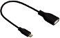 Hama – USB A -> micro USB B OTG Flexi-Slim - Redukcia
