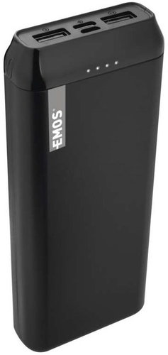 EMOS Alpha 20 20000mAh black - Power Bank - Main image