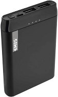 EMOS Alpha 5, 5000 mAh, schwarz + USB-C-Kabel - Powerbank